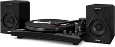 Gemini TT-900BB Modern Bluetooth Turntable System with Stereo Speakers -...