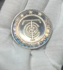 Rare Teal Toned Sterling Silver 25 Dollar Tiffany Money From Tiffany & Co