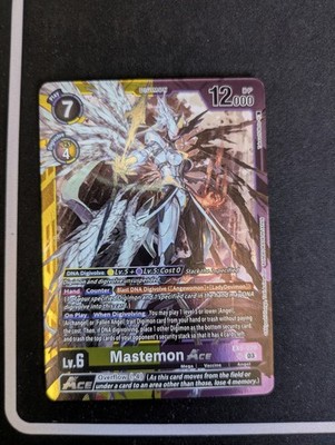 Digimon Premium Full color border Mastemon ACE EX6-029 Alternate Art Promo