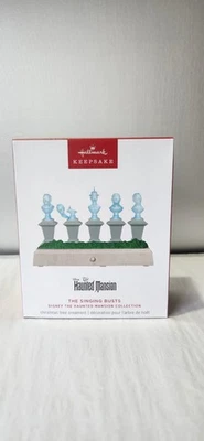 Hallmark Keepsake 2024 Ornament The Singing Busts Disney Haunted Mansion - NEW