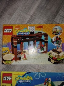 LEGO Lot of 4 SpongeBob Squarepants 3816 3817 3815 3843 Instruction Manuals ONLY