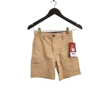NWT Levi's Boy's Stretchy Pull on Tan Cargo Shorts 8