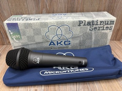 AKG D690 Dynamic Microphone Platinum Series No Cable in Box