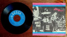 THE ROLLING STONES PAINT IT BLACK 7" ITALY 45 GIRI 1966 - LONG LONG WHILE