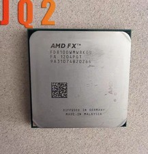 AMD FX-8100 Used AM3 Desktop CPU Processor 8-Core 3.1GHz 8MB 95W fx8100