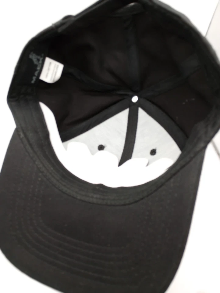 NEW MACK Black Baseball Cap TRUCK 100% Breathable Cotton Backstrap Bulldog NWOT - Image 2 of 4