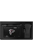 Atlanta Falcons Ridge Slim RFID Blocking Wallet with Cash Strap and Money Clip