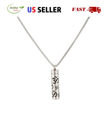 3pc set**Essential Oil Diffuser necklace & Pendant stainless steel *AC-703-B
