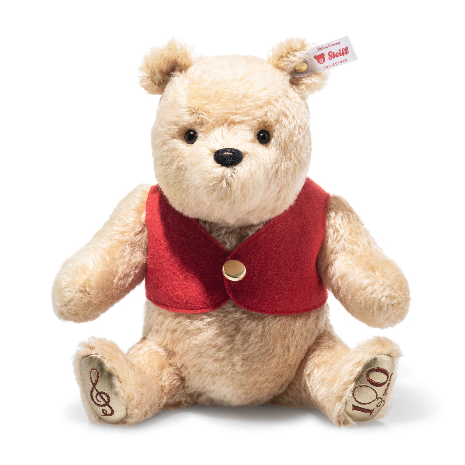 STEIFF EAN 356377 - Disney Winnie the Pooh 100th Anniversary - Ltd Edition Boxed