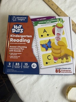 Hot Dots Grade K Learn To Read Book Reading