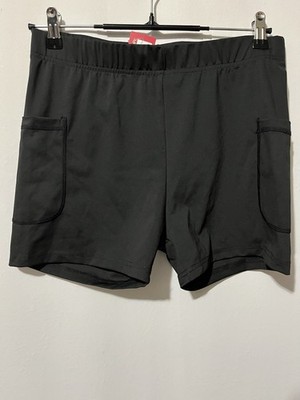 Venture Into Ease New Women's Poly, Elastic, Med, Gray W/Pockets (D-1157)
