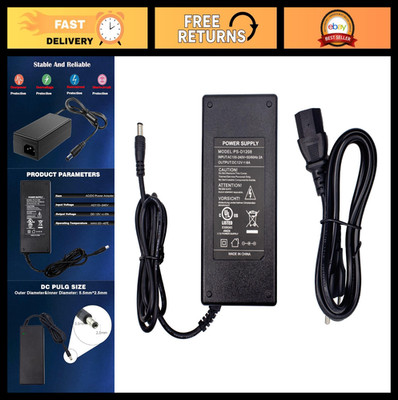 12V 8A Power Supply Adapter, 96W AC to DC Transformer for LED Lights, CCTV, 3D S