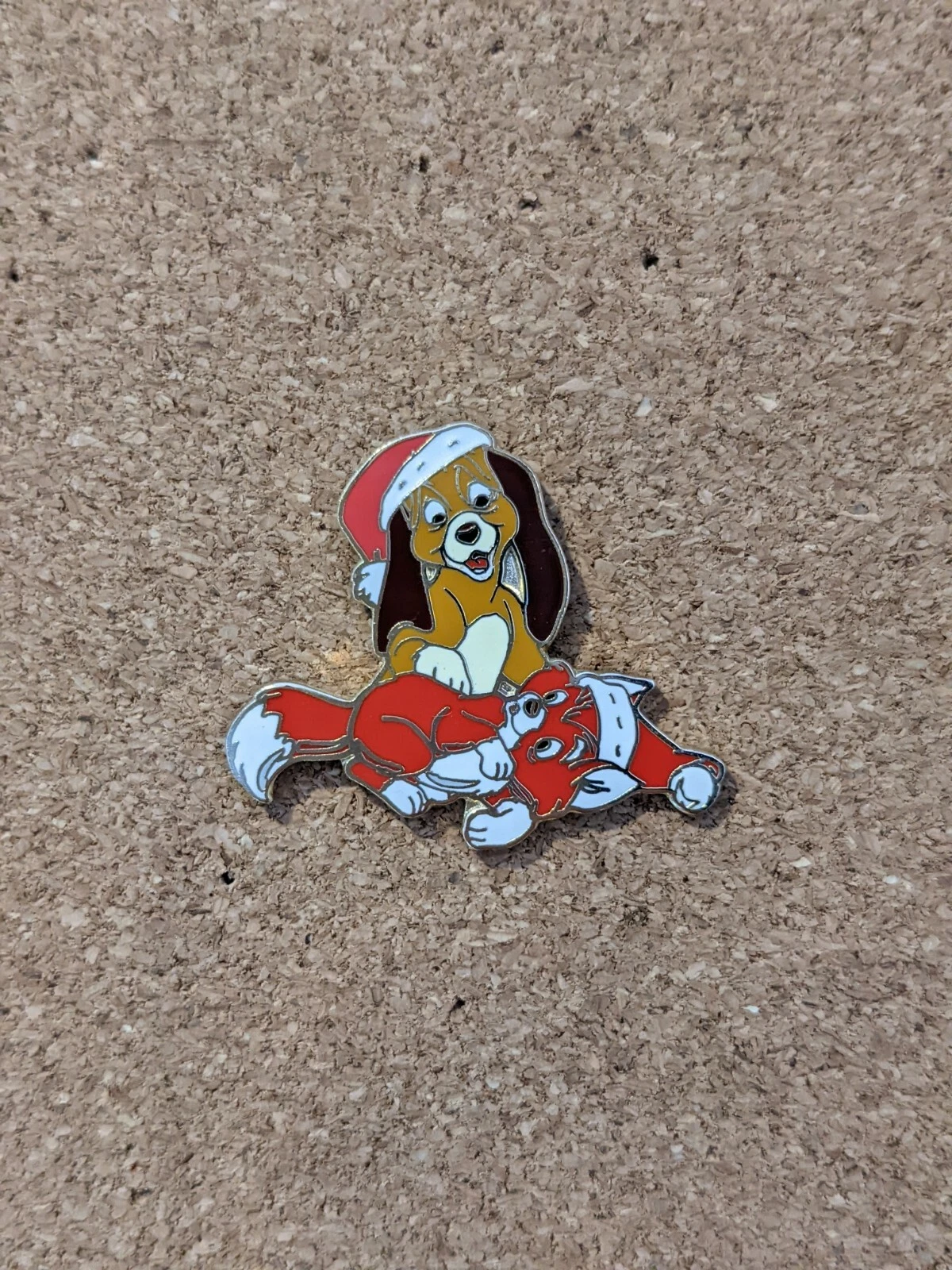 Disney Catalog Advent Series Tod and Copper Playing Fox & the Hound LE Pin