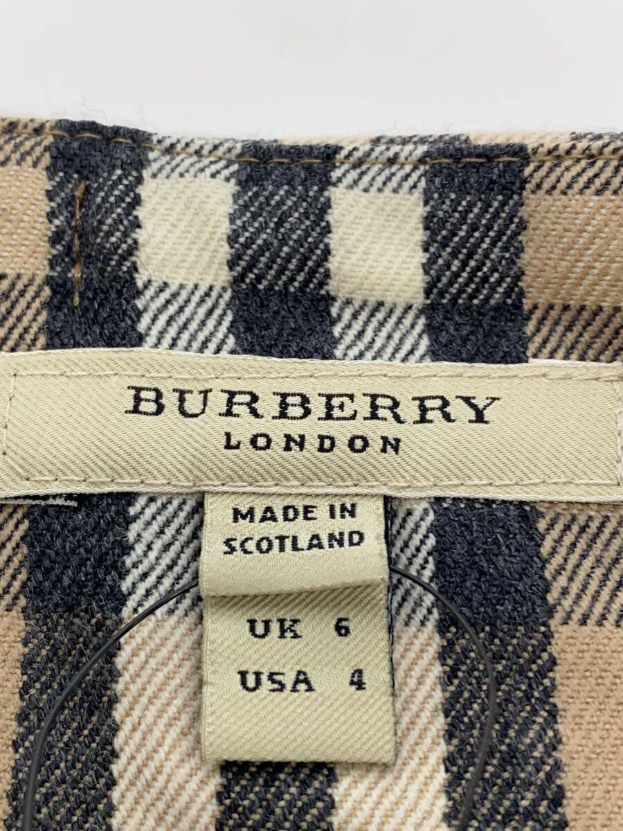 BURBERRY LONDON OTHER NOVA CHECK SCOTTISH WRAP SKIRT 38 WOOL BURBERRY LONDON OTHER NOVA CHECK SCOTTISH WRAP SKIRT 38 WOOL