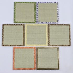 NEOGEO - TATAMI COASTER (90mm) - Samurai Shodown D (7 pcs Set) SNK Official 234