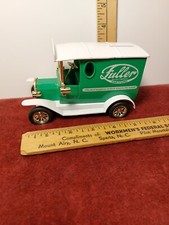Fuller Brush Truck Collectible Bank No Key 3 3/8'' T 5.5'' L 2 5/8''W