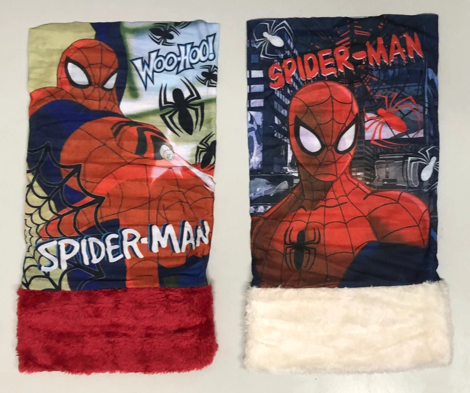 MARKENLOS Spiderman Kinder Kopftuch Schal Bandana Bikertuch Stirnband Halstuch Tuch