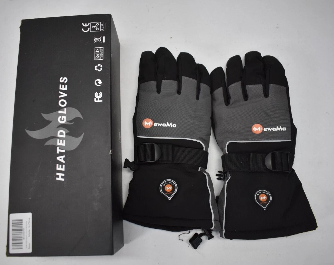 ewaMa Hinsole Winter Hunting Windproof Heated Gloves 7.4V Rechargeable Medium