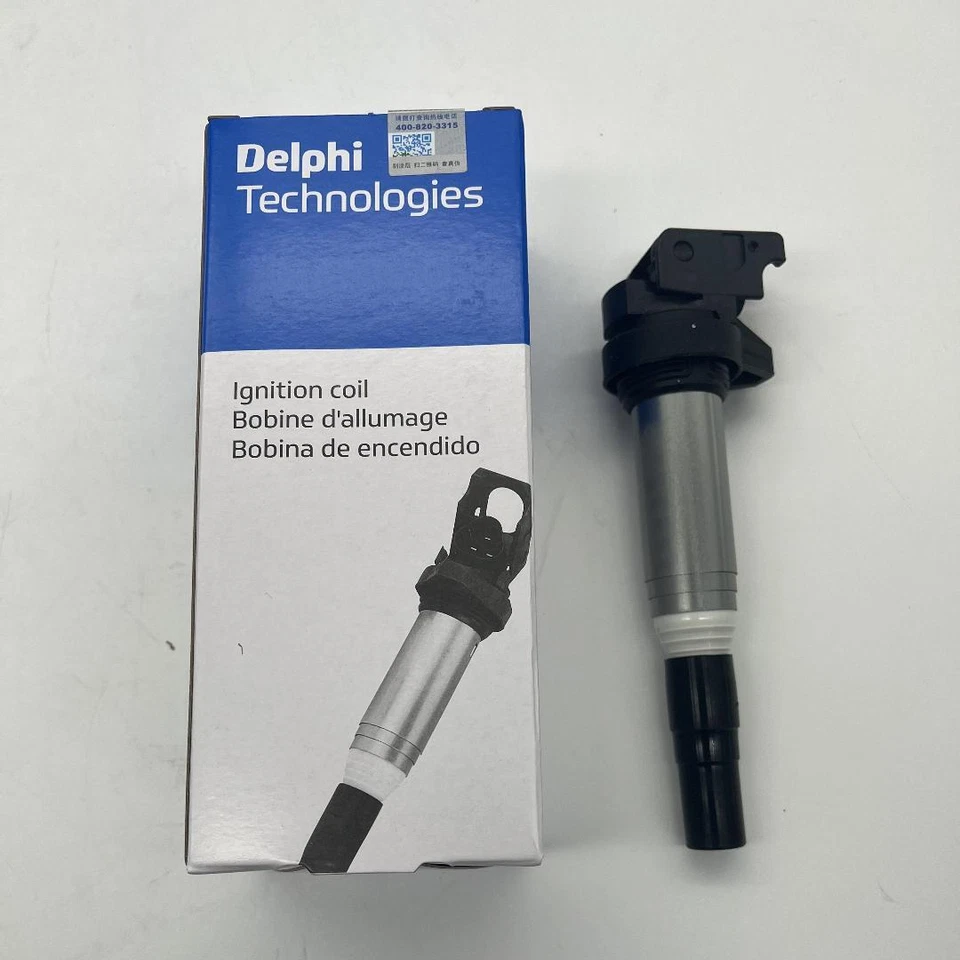 6Pcs Delphi Ignition Coils Metal Set for BMW 135i 335i 325i 535i X6 Z4 X3 X5 Foto 2 de 4