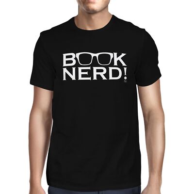 1Tee Herren Book Nerd T-Shirt