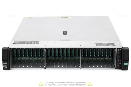 HPE DL380 G10 24SFF 2x Xeon Gold 6138 128 GB RAM 2x 480GB SSD 12x 1.2TB SAS - Photo 2/9