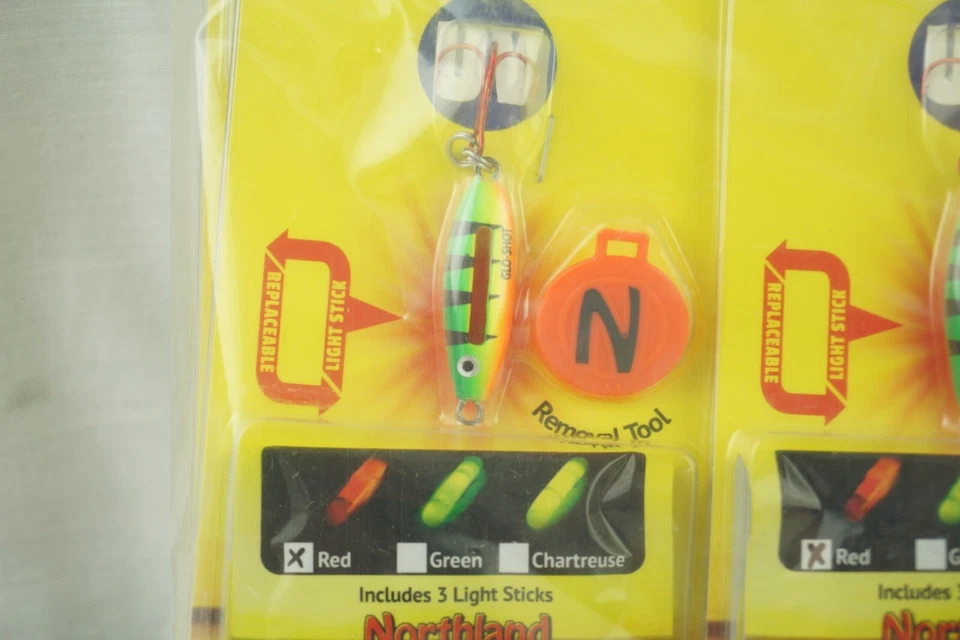 Ложка для живота Northland Fishing Glo Shot Fire — 3/16 Fire Tiger (лот из 6) - Изображение 2 из 4