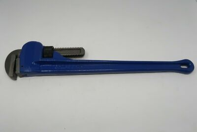 Eclipse Tools ELPW24 24'' Leader Pattern Pipe Wrench, Blue ENGLAND