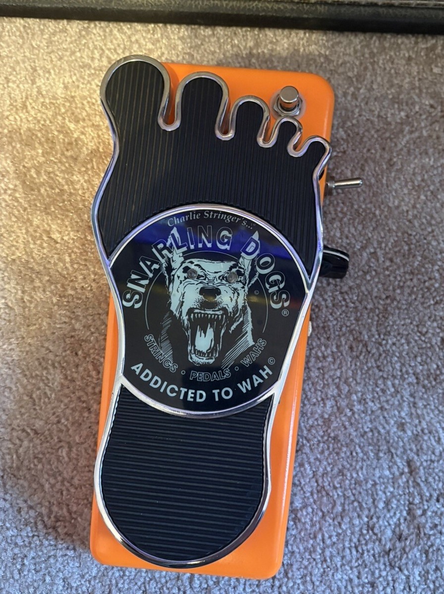 希少　Snarling Dogs Addicted to Wah ワウペダル Snarling Dogs™ Charlie Stringer Fire Bawl 2 Alarm Wah Wah