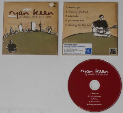 Ryan Keen  Aiming For the Sun   U.S. promo cd