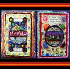 Time Travel Paradox & Disney Lego Epilogue, Abstract Original 3D Collage Art Set