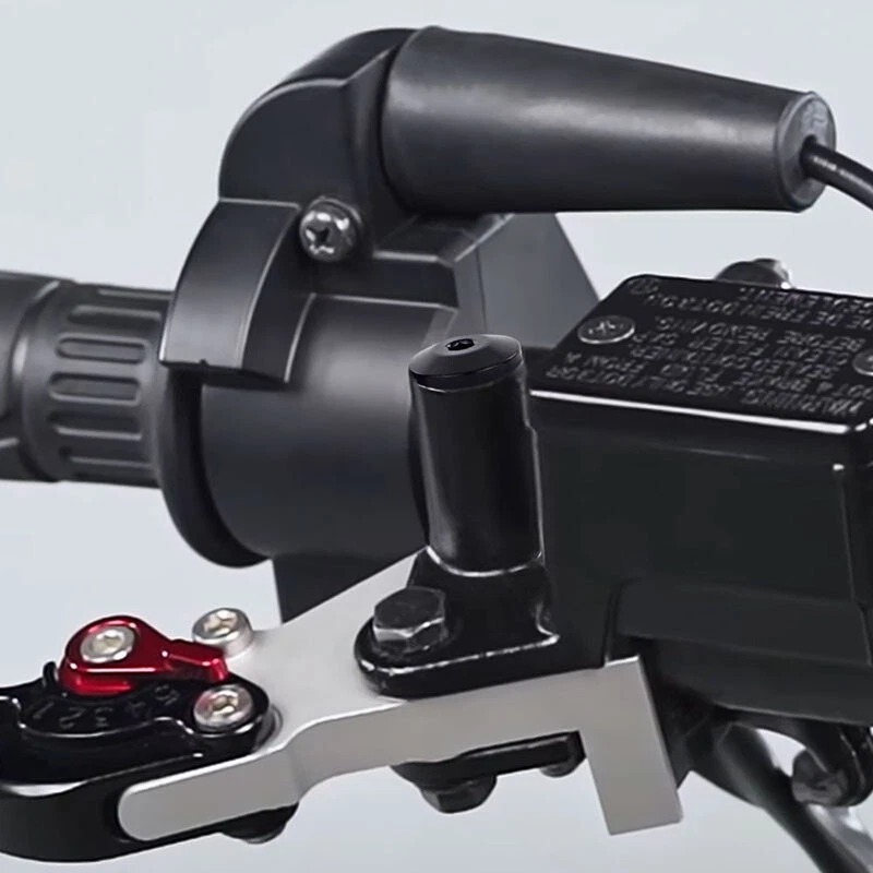 Fit For Aprilia Tuono V4 1100 15-24 Tuono 660 21-24 Mirror Blanking Plugs Black - Image 2 of 4