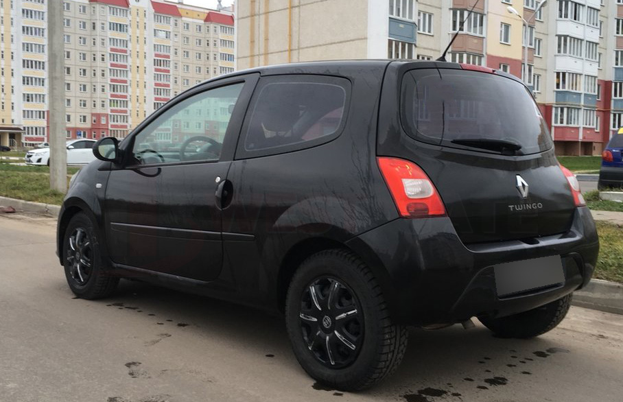 HEKO wind deflectors front set 2piece RENAULT TWINGO mk2 3doors