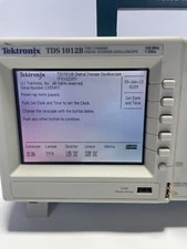 Tektronix TDS 1012B 100Mhz, 1GSa/s Oscilloscope no Accessories