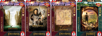 SCHMIDT SPIELE - HERR DER RINGE - HOBBIT - 1000 TEILE PUZZLE - AUSWAHL # NEU OVP