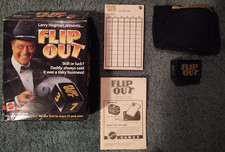 Flip Out,  Larry Hagman Presents Flip Out Game 1985 Mattel New