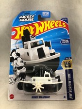 Hot Wheels HW Screen Time 10/10 Mickey Mouse Disney Steamboat 166/250