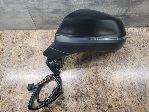 2017-2019 AUDI Q7 OEM LEFT FRONT DRIVER AUTOMATIC DIMMING DOOR MIRROR BLACK