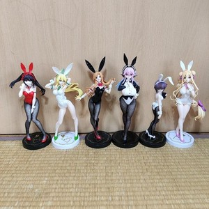 BiCute Bunnies Figure Set of 6 Collectible Anime Toys Authentic Japan