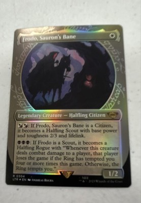 Frodo, Sauron's Bane (Showcase) Universes Beyond: the Lord of the Rings:...