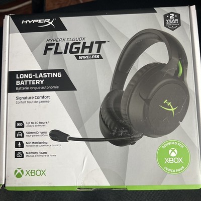 HyperX CloudX Flight Wireless USB Headset - Black/Green