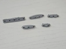 VTG BATTLESHIP Game replacement parts pieces - 5 Ships/ Boats/ Submarine Hasbro