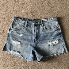 BLANK NYC THE BARROW VINTAGE HIGH RISE DISTRESSED SHORTS SZ 29