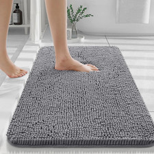 Bathroom Rugs Extra Soft Absorbent Chenille Bath Mats for Bathroom Floor