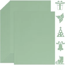 25 Sheets Sage Green Cardstock Paper 8.5'' x 11'', 250gsm/92lb Thick Paper fo...