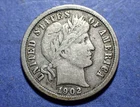 1902-O Barber Dime  Abt. VF