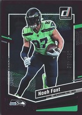 2023 Panini Donruss Purple /486 Noah Fant #262 Seattle Seahawks