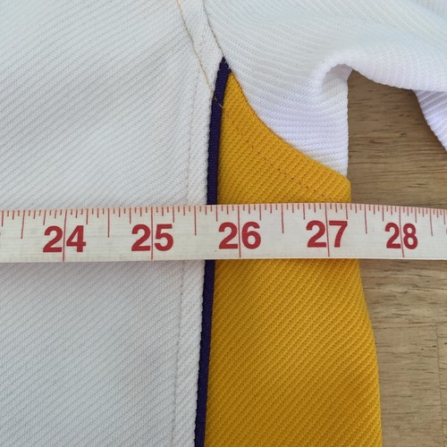 VTG Los Angeles Lakers Nike Shooting Warmup Snap Shirt Mens XL White Basketball - Picture 18 of 23