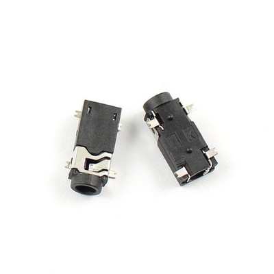 5Pcs PJ234 Female Audio Connector 2.5mm 4 Pin 4P SMT SMD Headphone Phone Jack *g