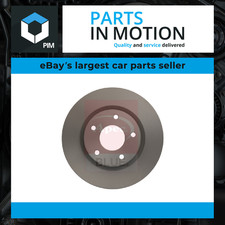 2x Brake Discs Pair Vented fits NISSAN PULSAR C13 1.5D Front 2014 on K9K 280mm