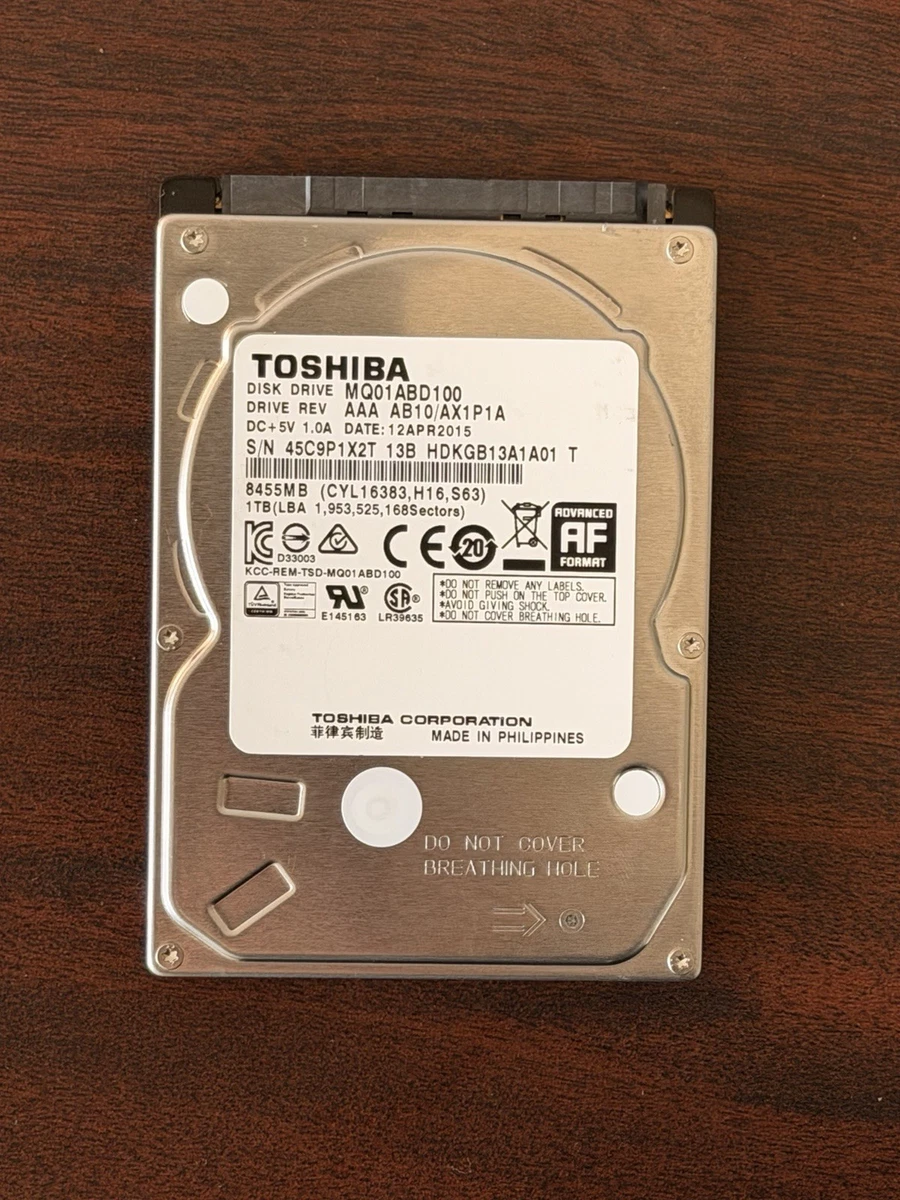 Toshiba 1 TB Internal Hard Disk Drives for sale | eBay